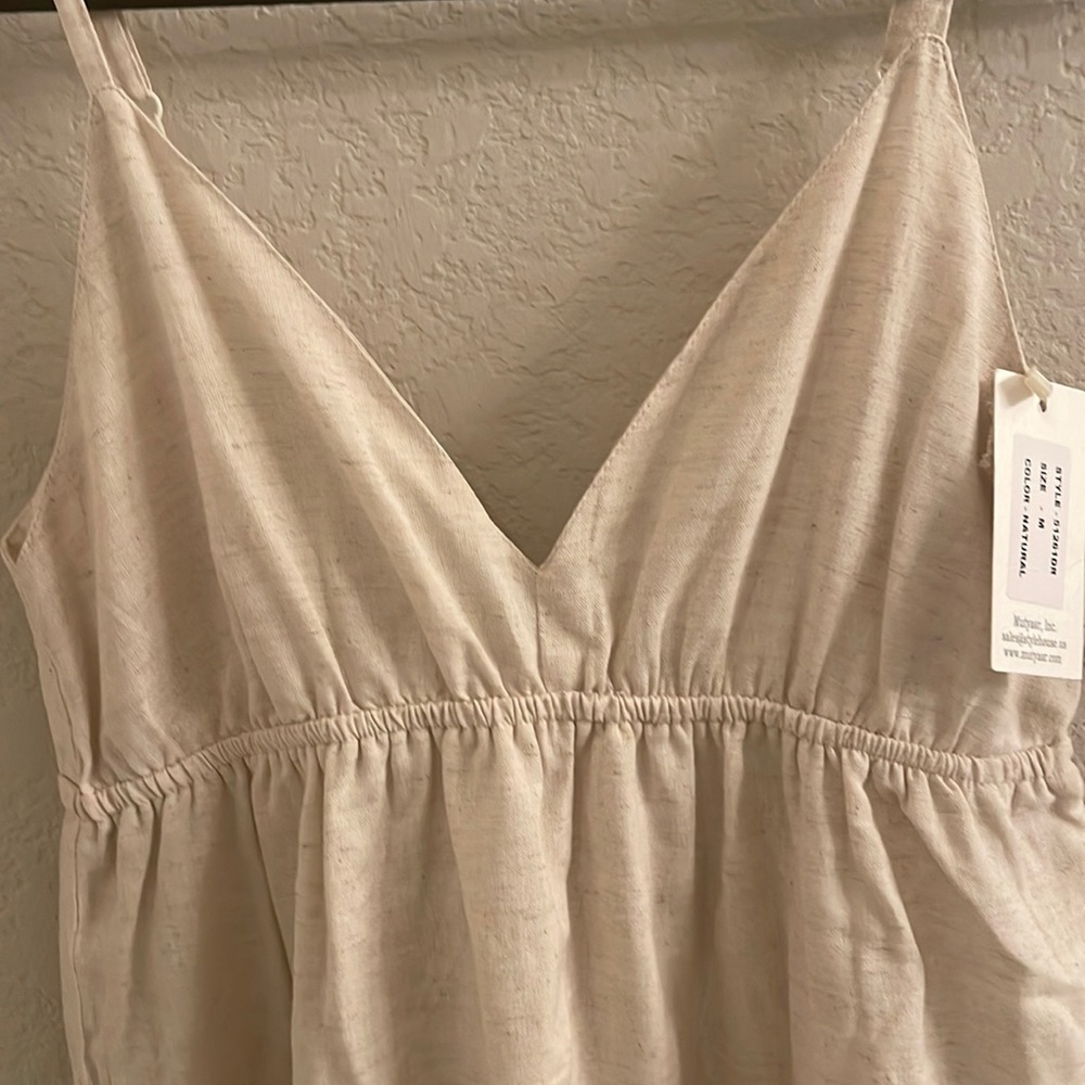 Linen/Cotton Blend Maxi